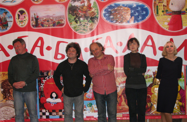 Зліва направо: Кость Лавро, Владислав Єрко, Іван Малкович, Катерина Штанко, Софія Ус